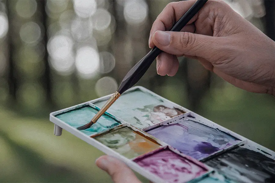 Mindful Watercolor Class