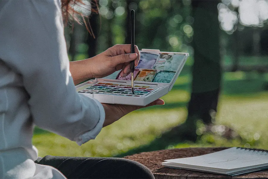 Mindful Watercolor Class