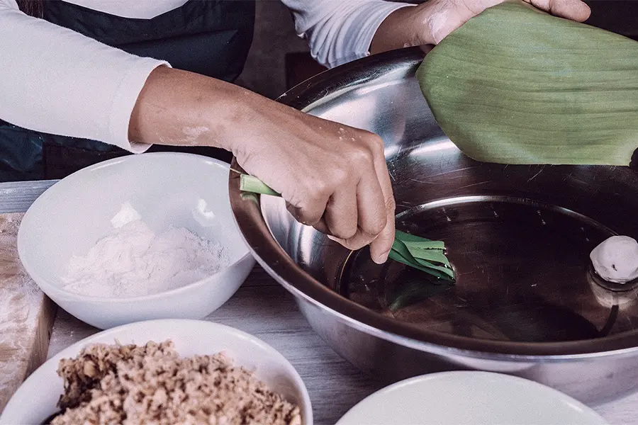 Mindful thai dessert class